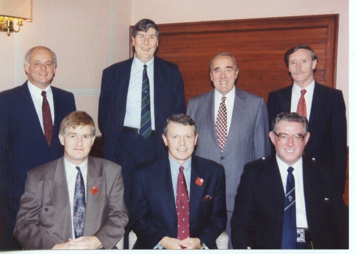 Top Table AS Millar,A Hampton,D Geddes,P Tait,K McIntosh.JC Houston,A Dunne 1995