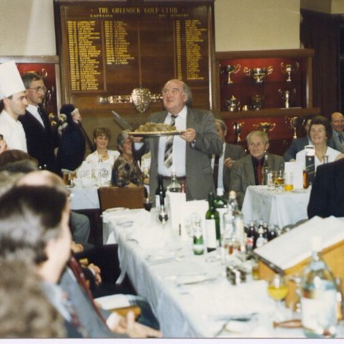 Addressing the haggis 1990