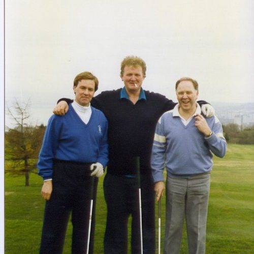 Alistair hendry, Craig Brown and another 1992