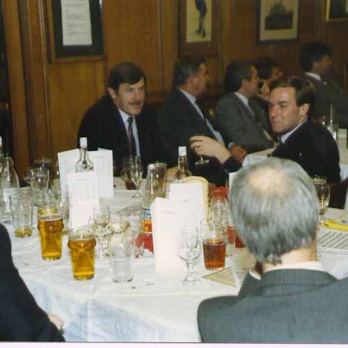 Attendees Annual dinner 1991
