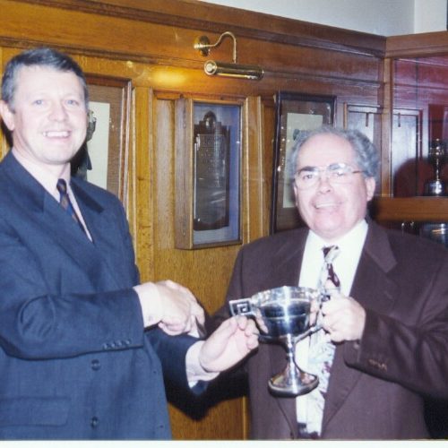 Bennet Cup Winner J G Quigley 1995