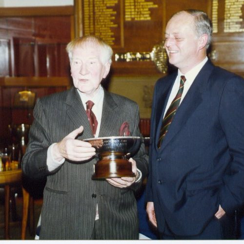 Centeary Quaich Winner JC Keys (aged 83 yrs) 1992