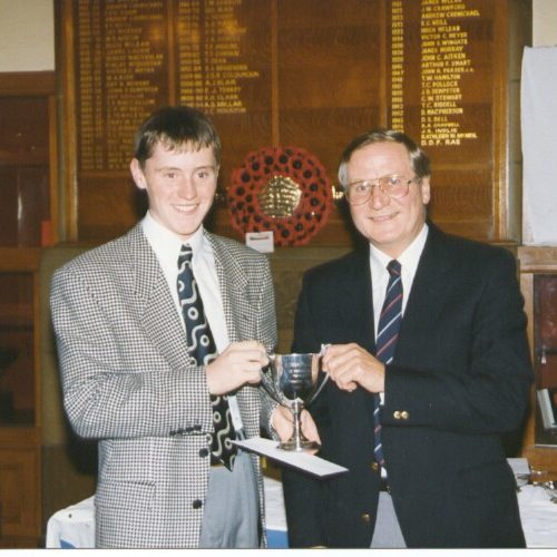 Committee Cup Winner A Burns 1995