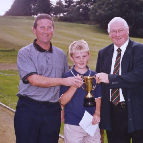 Family Foursomes Winners P & C Gallagher 2002