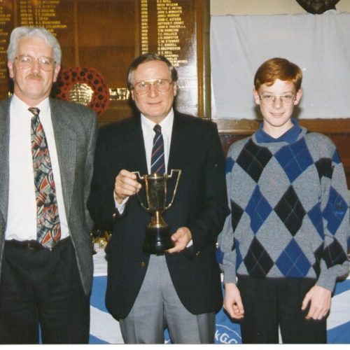 Family Foursomes winners M & G Hamil 1995