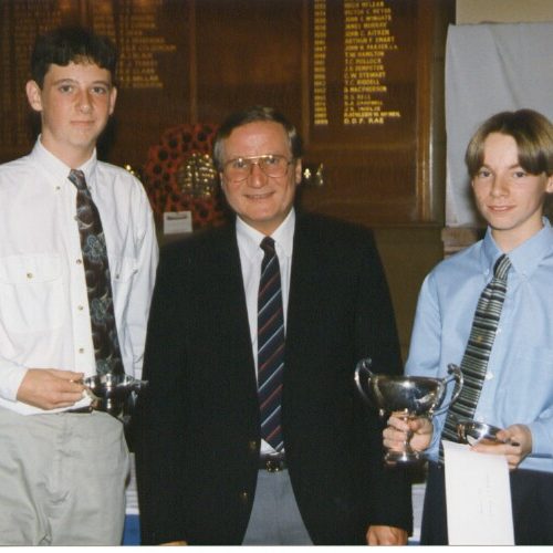 Foursomes Cup Winners David Lindsay & Duncan Anderson 1995