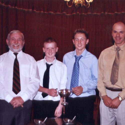 Foursomes Winners G lever & J Hampsey 2004
