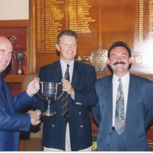 G Dawson presents IBM Trophy 1995