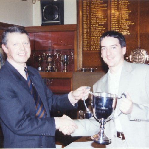 HG McLennan Trophy Winner Andrew Burgess 1995