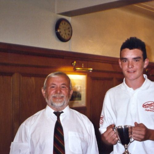 Junior Club Champion D Fitzpatrick 2004