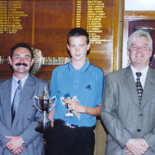 Junior Open Winner O Archdeacon Gleddoch 1999