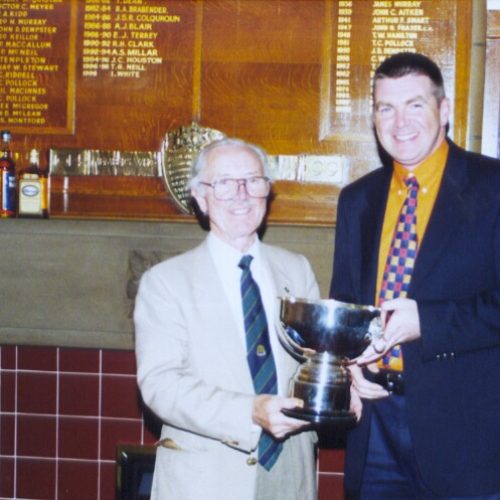 Ken Murray Trophy Winner J Callaghan 1999