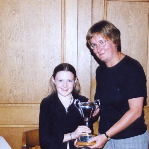 Ladies Open Winner D Fisher 2002