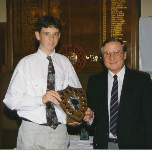 Mather Shield Winner David Lindsay 1995