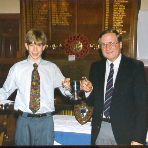 McQuat Trophy Winner G Deveney 1995