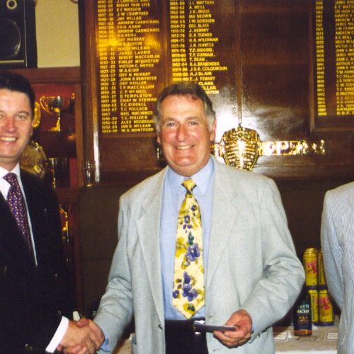 Prizewinner George Jenkinson 1998