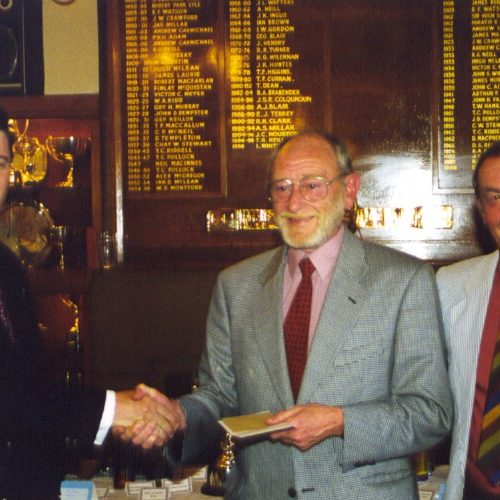 Prizewinner Ian McFadyen 1998