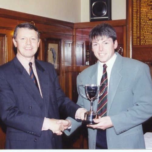 Robt Spence Trophy Winner Cameron McLellan 1995