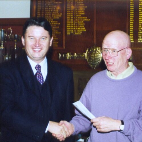 Seniors Open Prizewinner E King 1999