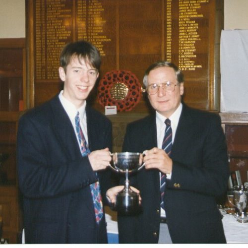 Team Player of the Year Craig Bryant, Gully Trophy Winners C & D Bryant 1995