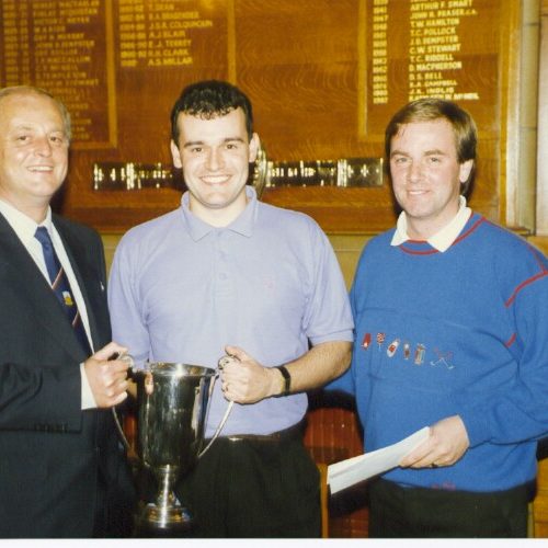 Tennent Trophy Winner Alistair Roy 1992